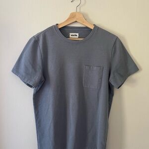 Taylor Stitch Heavy Bag Tee Medium Indigo